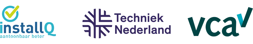 Keurmerken: InstallQ, Techniek Nederland en VCA